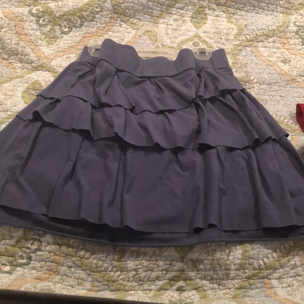Blue layer loft skirt